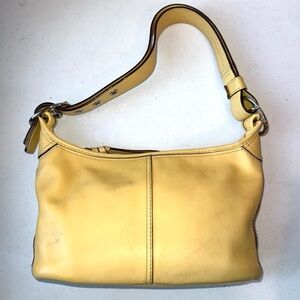 Vintage Coach Hobo Leather Bag F13354